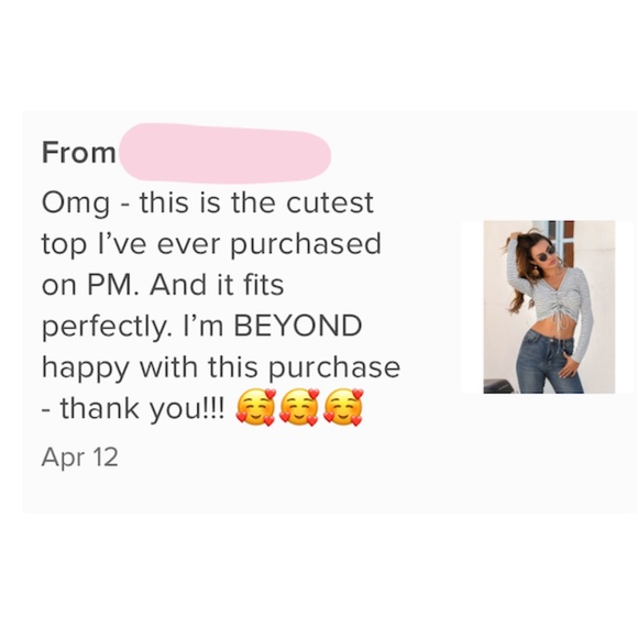 Striped Long Sleeve Ruched Bust Drawstring Top - Picture 8 of 9